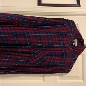 Blue Crush XL Plaid Button Down